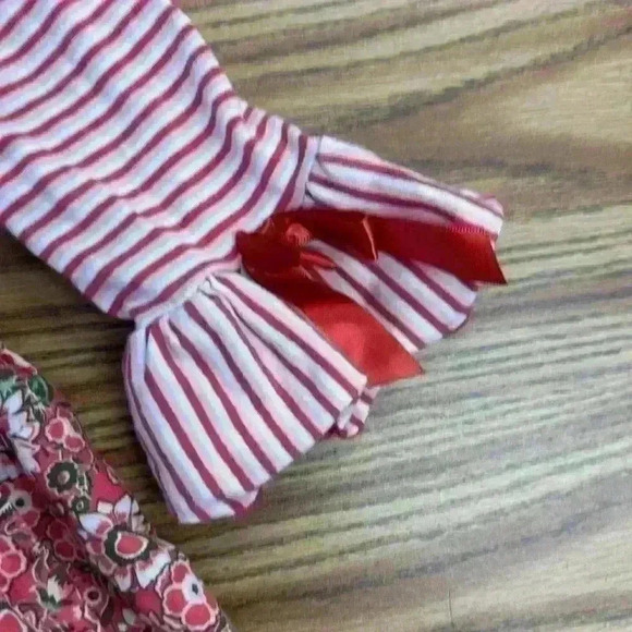 Bonnie Jean Girls' Fall Dress Plaid Pumpkin Embroidered size 5 - Picture 7 of 12